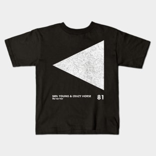 Neil Young / Re-Ac-Tor / Minimal Graphic Design Tribute Kids T-Shirt